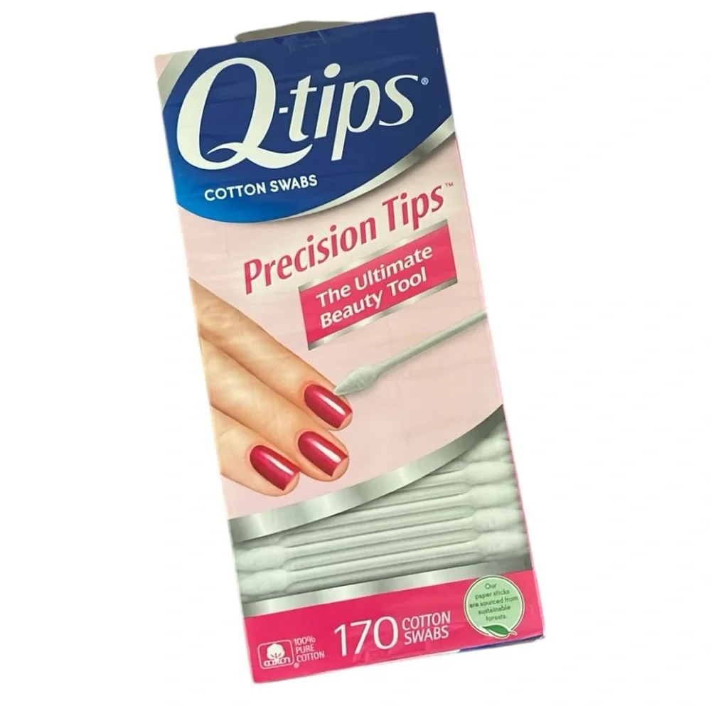 NIB Q-tips Precision Tips Cotton Swabs (1 box)